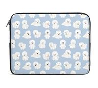 Qjjinxior 17inch Laptop Case, Bichon Laptop Sleeve