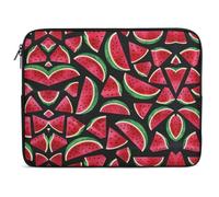 Qjjinxior 17inch Laptop Case, Red Watermelon Laptop Sleeve