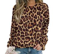 Qjjinxior Casual Ladies Jumper, Black Horse Sweatshirts for Women, Crewneck Long Sleeve Top