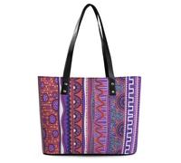 Qjjinxior Ladies Tote Bag, Native American Handbag, Women's Shoulder Bag for Work Daily Travel