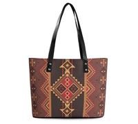 Qjjinxior Ladies Tote Bag, Native American Handbag, Women's Shoulder Bag for Work Daily Travel