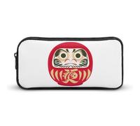 Qjjinxior Pencil Case, Fortune DarumaStationery Bag, Business Travel Bag Or Small Tool Box, Girls Makeup Bag