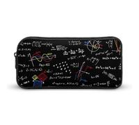 Qjjinxior Pencil Case, Math Linear Mathematics EducationStationery Bag, Business Travel Bag Or Small Tool Box, Girls Makeup Bag