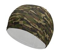 Qjjinxior Swimming Hat, Army Camouflage Swimming Cap, Bathing Caps for Long Short Hair