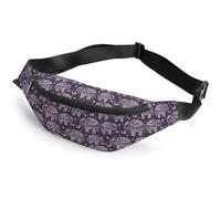 Qjjinxior Waist Bag, Cartoon Cute Elephant Bumbag, Adjustable Fanny Pack for Running Walking Hiking
