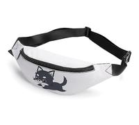 Qjjinxior Waist Bag, Cute Chihuahua Dog Bumbag, Adjustable Fanny Pack for Running Walking Hiking