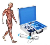 QJJML Extracorporeal Shock Wave Machine, ED Electromagnetic Therapy Machine, Pain Relief Massager with Massage Head & Handle Wire, for Treatment