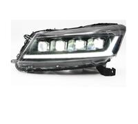 QJJTNPBOE Car Styling L-E-D Headlights Compatible For Accord 8th 2008-2013 With The Start Up Animation Demon Eyes Front Lamp Assembly