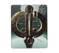 QJKFDHG Ancient symbols pattern Custom Designed Mouse Pad with Wrist Rest - Unique Personalized Gaming and Office Desk Mat for Enhanced Comfort and Style