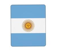 QJKFDHG Argentine flag pattern Custom Designed Mouse Pad with Wrist Rest - Unique Personalized Gaming and Office Desk Mat for Enhanced Comfort and Style
