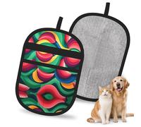 QJKFDHG Colorful biological morphology Electrostatic Pet Hair Removal Gloves, Reusable Magic Brush for Dog & Cat Hair | Fur Remover for Couch, Carpet, Car Seat & Clothing