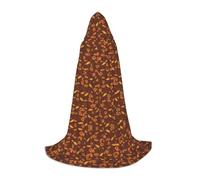 QJKFDHG Hooded Cape, Sakura Petal Dance Transformable Long Cloak | A Single Layer Over Any Outfit To Build Wizard, Vampire, Princess, Or Medieval Looks; Bow Tie No Zipper