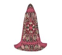 QJKFDHG Hooded Cape, Sakura Petal Dance Transformable Long Cloak | A Single Layer Over Any Outfit To Build Wizard, Vampire, Princess, Or Medieval Looks; Bow Tie No Zipper