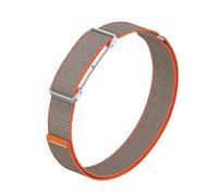 QJONSIU Bicep Armband Compatible with Google Fitbit Air, Long Breathable Nylon Adjustable Sport Strap for Arm & Ankle, Sweatproof-Brown