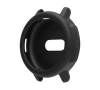 QJONSIU Case Compatible with Garmin Bounce 2, 2 Pack Shockproof Soft Silicone Partial Protective Cover Anti-Scratch-Black
