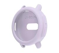 QJONSIU Case Compatible with Garmin Bounce 2, 2 Pack Shockproof Soft Silicone Partial Protective Cover Anti-Scratch-Purple