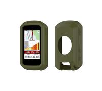 QJONSIU Case Compatible with Garmin Edge 850/Edge 550, Soft Silicone Protection Ultrathin, GPS Bike Accessories Cover Anti-scratch Tough-Green