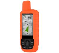 QJONSIU Case Compatible with Garmin GPSMAP 67/679, Anti-scratch Silicone Protection Ultrathin, GPS Handheld Device Cover-Orange