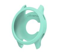 QJONSIU Case Compatible with Garmin Venu 2, 2 Pack Shockproof Soft Silicone Partial Protective Cover Anti-Scratch-Sky blue