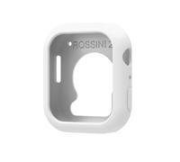 QJONSIU Case Compatible with Honor Choice Watch 2i, 2 Pack Shockproof Soft Silicone Partial Protective Cover Anti-Scratch-White