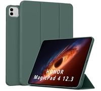 QJONSIU Case Compatible with Honor MagicPad 4 12.3 2026, Stand Feature TPU Anti-scratch Protective, Ultra Thin Cover Kickstand-Green