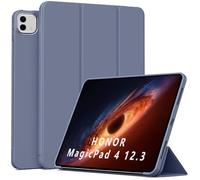 QJONSIU Case Compatible with Honor MagicPad 4 12.3 2026, Stand Feature TPU Anti-scratch Protective, Ultra Thin Cover Kickstand-Purple