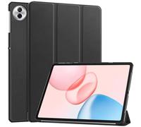 QJONSIU Case Compatible with Honor Pad 10, Stand Feature Ultra Thin Smart Cover with Auto Sleep Wake, PU and PC Anti-scratch Protective Case-Black