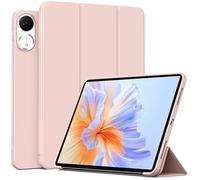 QJONSIU Case Compatible with Honor Pad V9, Stand Feature TPU Anti-scratch Protective, Ultra Thin Smart Cover Kickstand-Pink