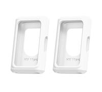 QJONSIU Case Compatible with Huawei Band 11 Pro, 2 Pack Shockproof Soft Silicone Partial Protective Cover Anti-Scratch-White