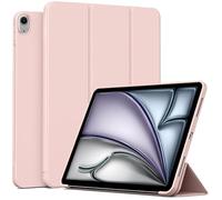 QJONSIU Case Compatible with iPad Air 8 13inch M4 2026, Stand Feature TPU Anti-scratch Protective, Ultra Thin Smart Cover Kickstand-Pink