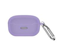 QJONSIU Case Compatible with JBL Endurance Race, Shockproof Soft Silicone Protective with Carabiner, Full-Body Protection-Purple