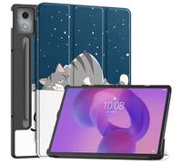 QJONSIU Case Compatible with Lenovo Idea Tab Pro 12.7 2025 TB373FU, Stand Feature Ultra Thin Smart Cover with Auto Sleep Wake, PU and PC Anti-scratch Protective Case-2