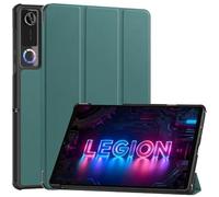 QJONSIU Case Compatible with Lenovo Legion Y700 Gen 5 2026, Stand Feature Ultra Thin Smart Cover with Auto Sleep Wake, PU and PC Anti-scratch Protective-Green