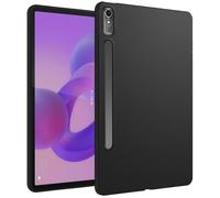 QJONSIU Case Compatible with Lenovo Tab P12 12.7 2023, Shockproof Ultra-thin Soft TPU Protective Cover Anti-Slip-Black