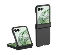 QJONSIU Case Compatible with Motorola Razr 70 Ultra, Shockproof, Hinge Protection, Ultra-thin PC Anti-Scratch Protective Case, Fold Cover for Motorola Razr 70 Ultra-Black