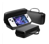 QJONSIU Case Compatible with MSI Claw A8 (Z2 Extreme), Shockproof Hard Protective Case Travel Handheld Carrying Storage Bag-Black