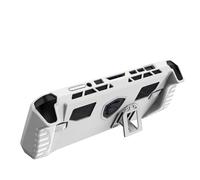 QJONSIU Case Compatible with MSI Claw A8 (Z2 Extreme), Soft TPU Case with Built-in Kickstand, Anti-Scratch Protective-White