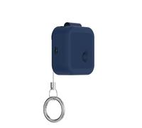 QJONSIU Case Compatible with Nothing Ear 3, Shockproof Rugged TPU Protective Case with Carabiner, Full-Body Protection-Blue