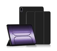 QJONSIU Case Compatible with OnePlus Pad 3/OnePlus Pad 2 Pro, Stand Feature TPU Anti-scratch Protective Case, Ultra Thin Smart Cover Kickstand-Black
