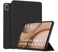 QJONSIU Case Compatible with OnePlus Pad 4 13.2, Stand Feature TPU Anti-scratch Protective, Ultra Thin Smart Cover Kickstand-Black