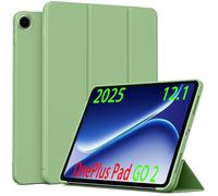 QJONSIU Case Compatible with Oneplus Pad GO 2 12.1 2025, Stand Feature TPU Anti-scratch Protective, Ultra Thin Smart Cover Kickstand-Mint green