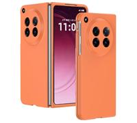 QJONSIU Case Compatible with Oppo Find N6, Anti-Scratch Ultra-thin Hard PC Protective Case, Fold Cover-Orange