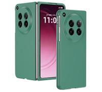 QJONSIU Case Compatible with Oppo Find N6, Anti-Scratch Ultra-thin Hard PC Protective Case, Fold Cover-Green