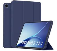QJONSIU Case Compatible with OPPO Pad 5, Stand Feature TPU Anti-scratch Protective, Ultra Thin Smart Cover Kickstand-Blue