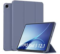 QJONSIU Case Compatible with OPPO Pad 5, Stand Feature TPU Anti-scratch Protective, Ultra Thin Smart Cover Kickstand-Purple