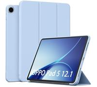 QJONSIU Case Compatible with OPPO Pad 5, Stand Feature TPU Anti-scratch Protective, Ultra Thin Smart Cover Kickstand-Sky blue