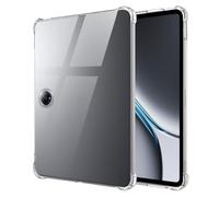 QJONSIU Case Compatible with OPPO Pad Neo, Airbag Shockproof Protection, Ultra-thin Soft TPU HD Clear Cover-Transparent