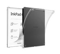 QJONSIU Case Compatible with PocketBook InkPad One 10.3, Airbag Shockproof Protection, Ultra-thin Soft TPU HD Clear Cover-Transparent