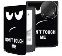 QJONSIU Case Compatible with Pocketbook Verse Lite/Verse Pro, Stand Feature Ultra Thin Smart Cover with Auto Sleep Wake, PU and PC Anti-scratch Protective Case-yj