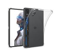 QJONSIU Case Compatible with RedMagic Astra 2 2026, Airbag Shockproof Protection, Ultra-thin Soft TPU HD Clear Cover-Transparent